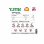 Biotin Keratin 60 Gummies - Görsel 3