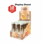 Daily Force Vitamin C Panax Ginseng Zinc Vitamin D3 15 Effervescent Tablets 12 Stand