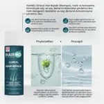 HairMD Clinical Onarıcı Saç Bakım Seti (1 Aylık Kullanım) - Görsel 2