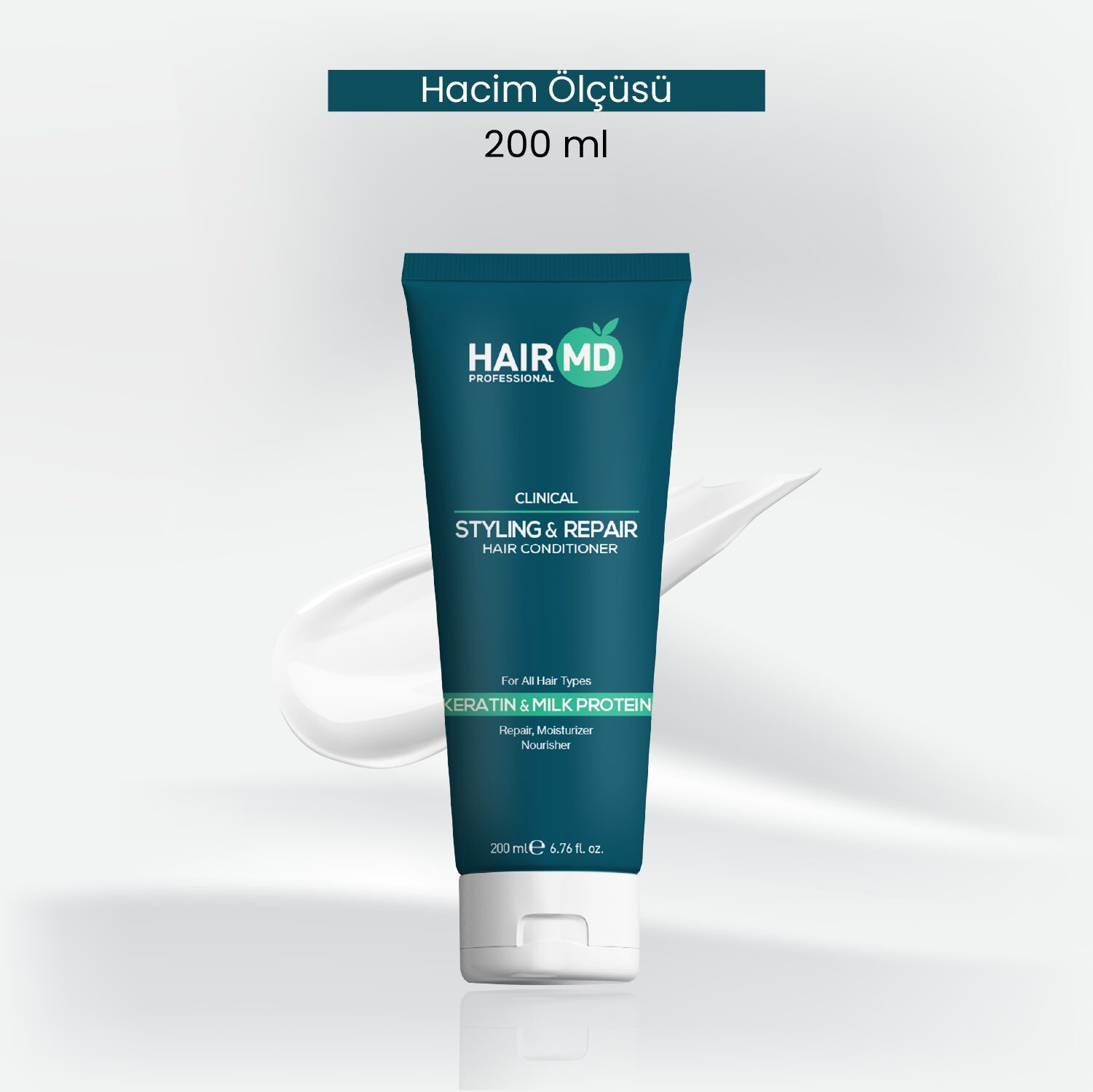 HairMD Clinical Şekillendirici ve Onarıcı Saç Bakım Kremi 200 ml - Görsel 7