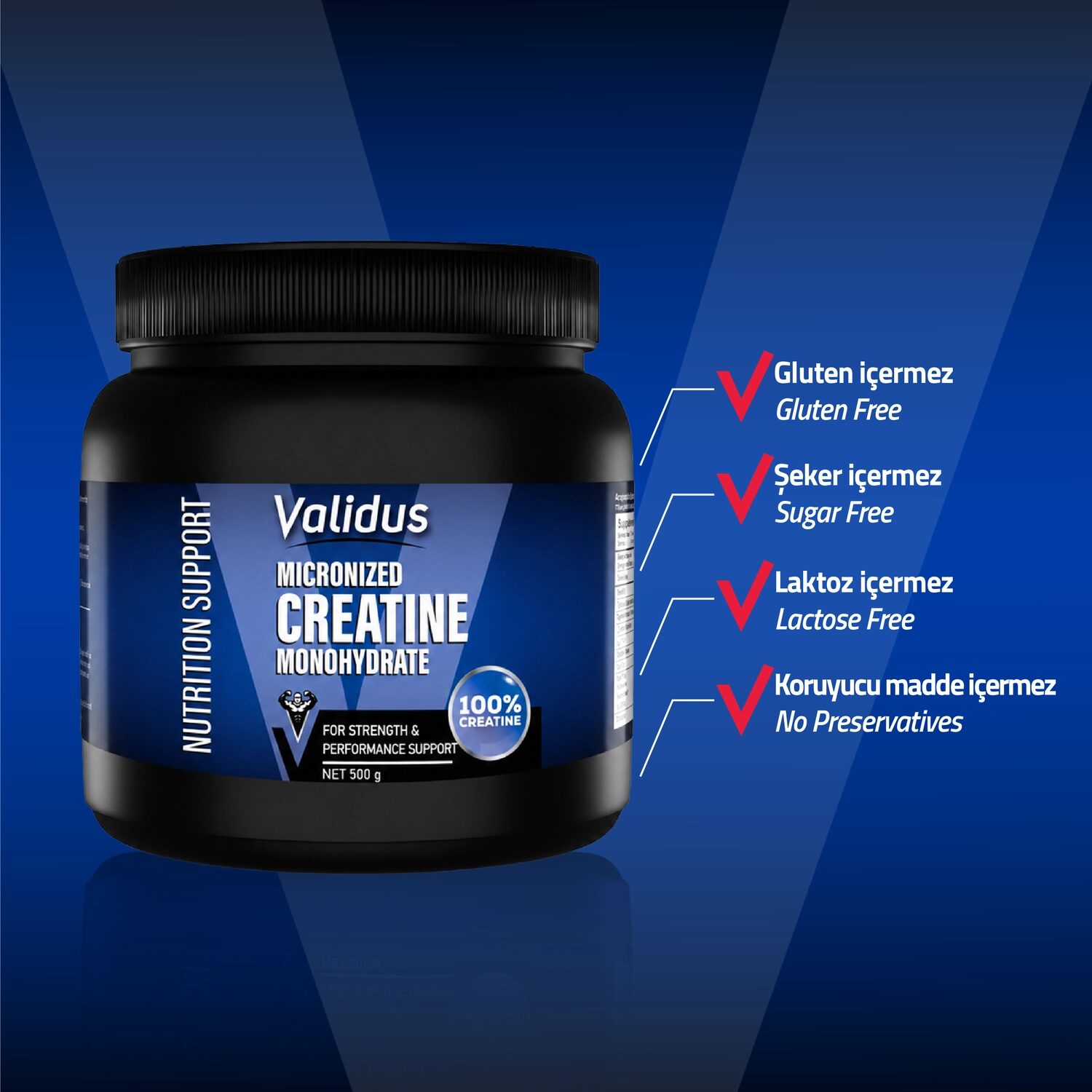Creatin Monohydrate 500g - Görsel 4