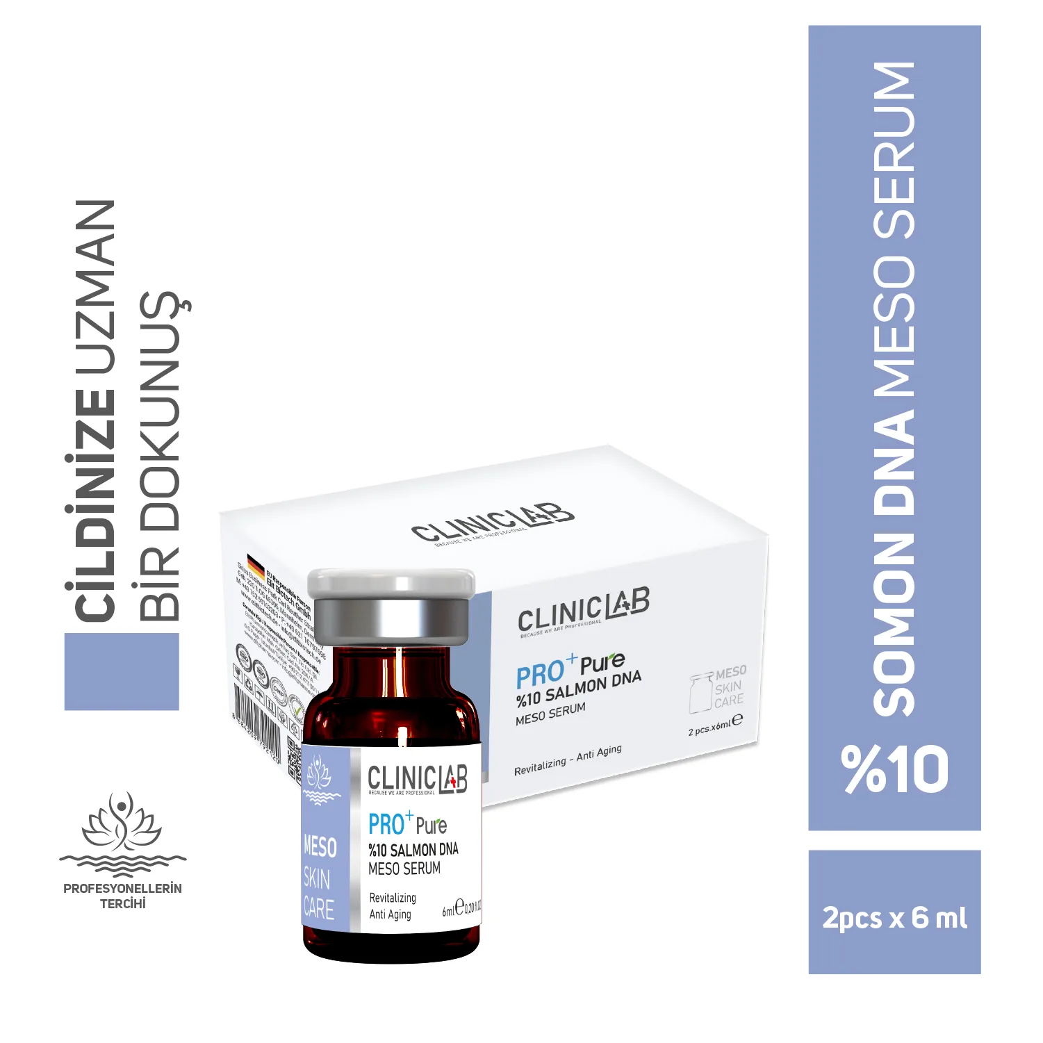 %10 Somon Dna Meso Serumu 6ml X 2 Adet - Görsel 1