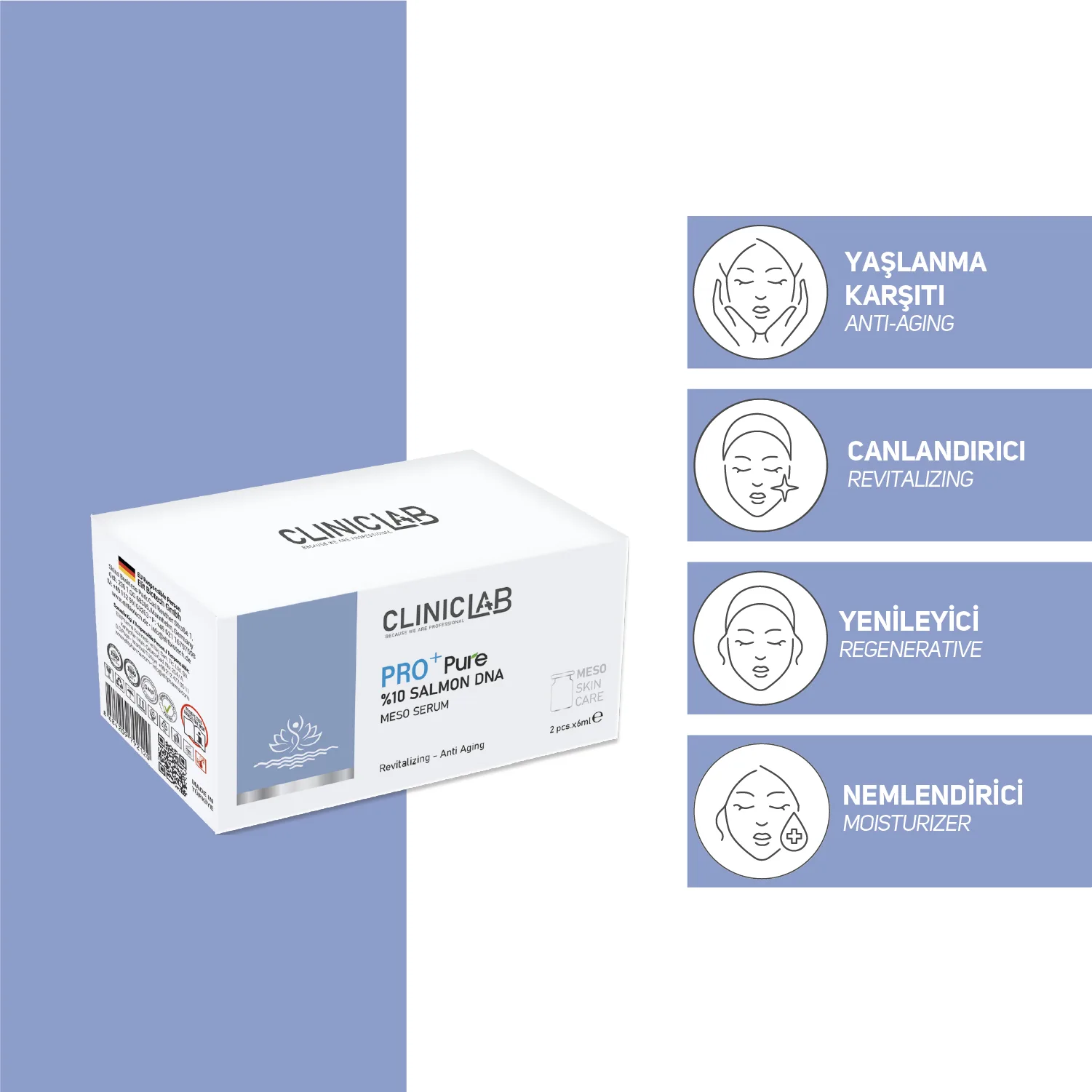 %10 Somon Dna Meso Serumu 6ml X 2 Adet - Görsel 4
