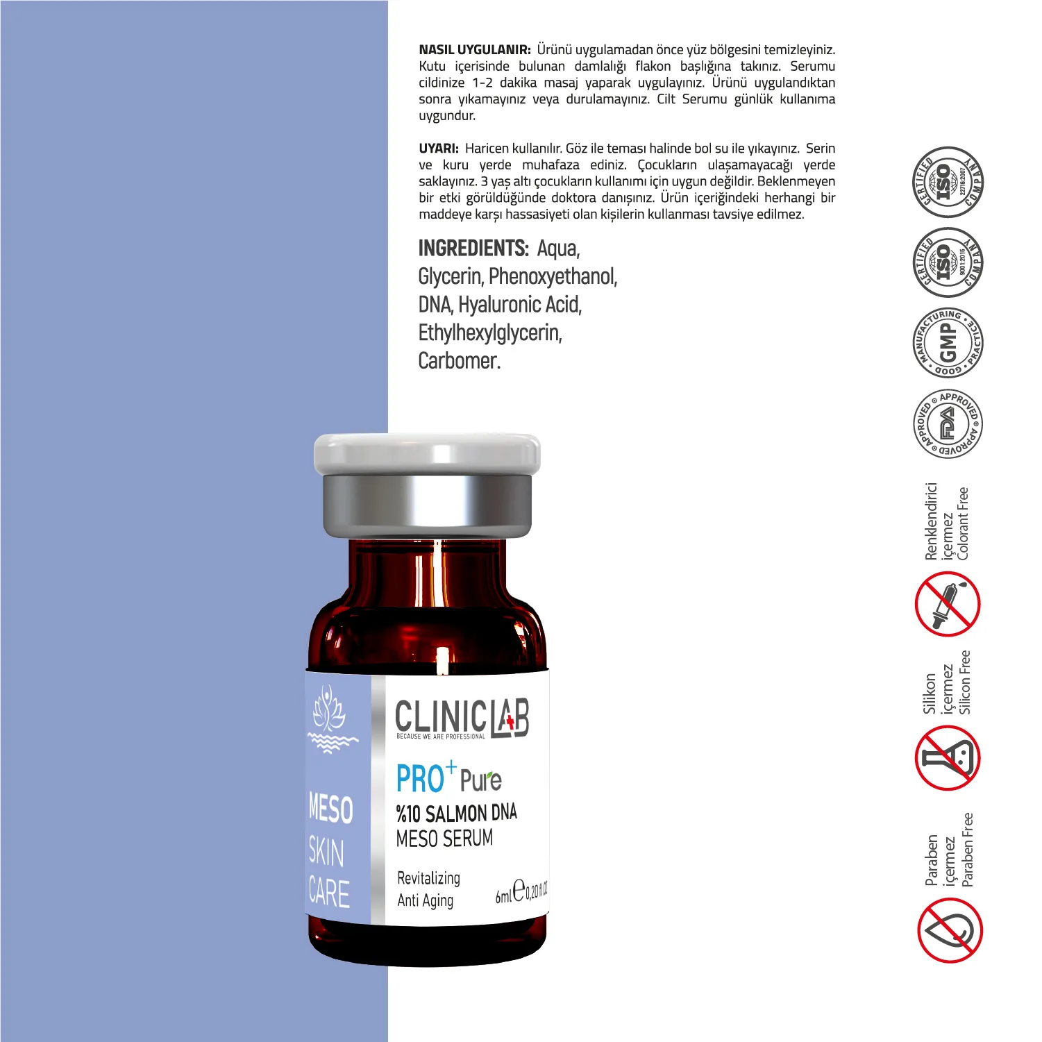 %10 Somon DNA Meso Serumu 6ml x 10 adet - Görsel 6