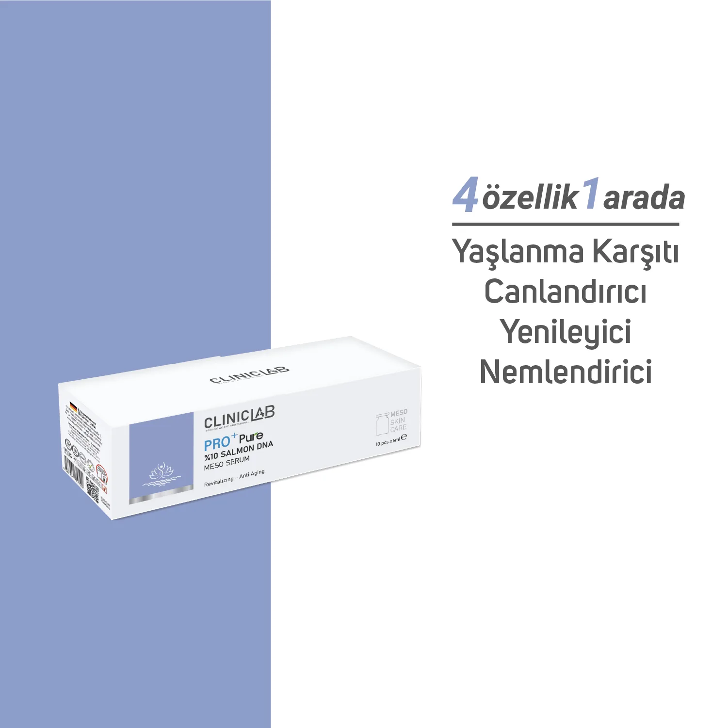 %10 Somon DNA Meso Serumu 6ml x 10 adet - Görsel 4