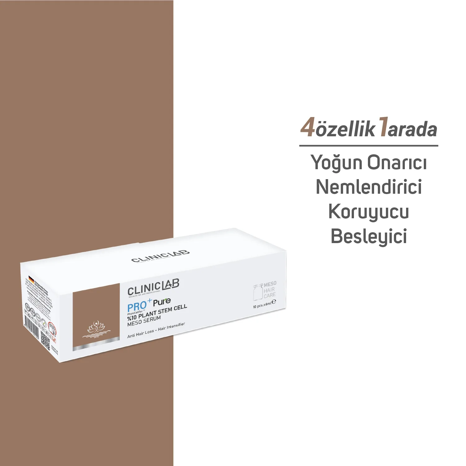 %10 Bitki Kök Hücreli Meso Serum 6ml x 10 adet - Görsel 5